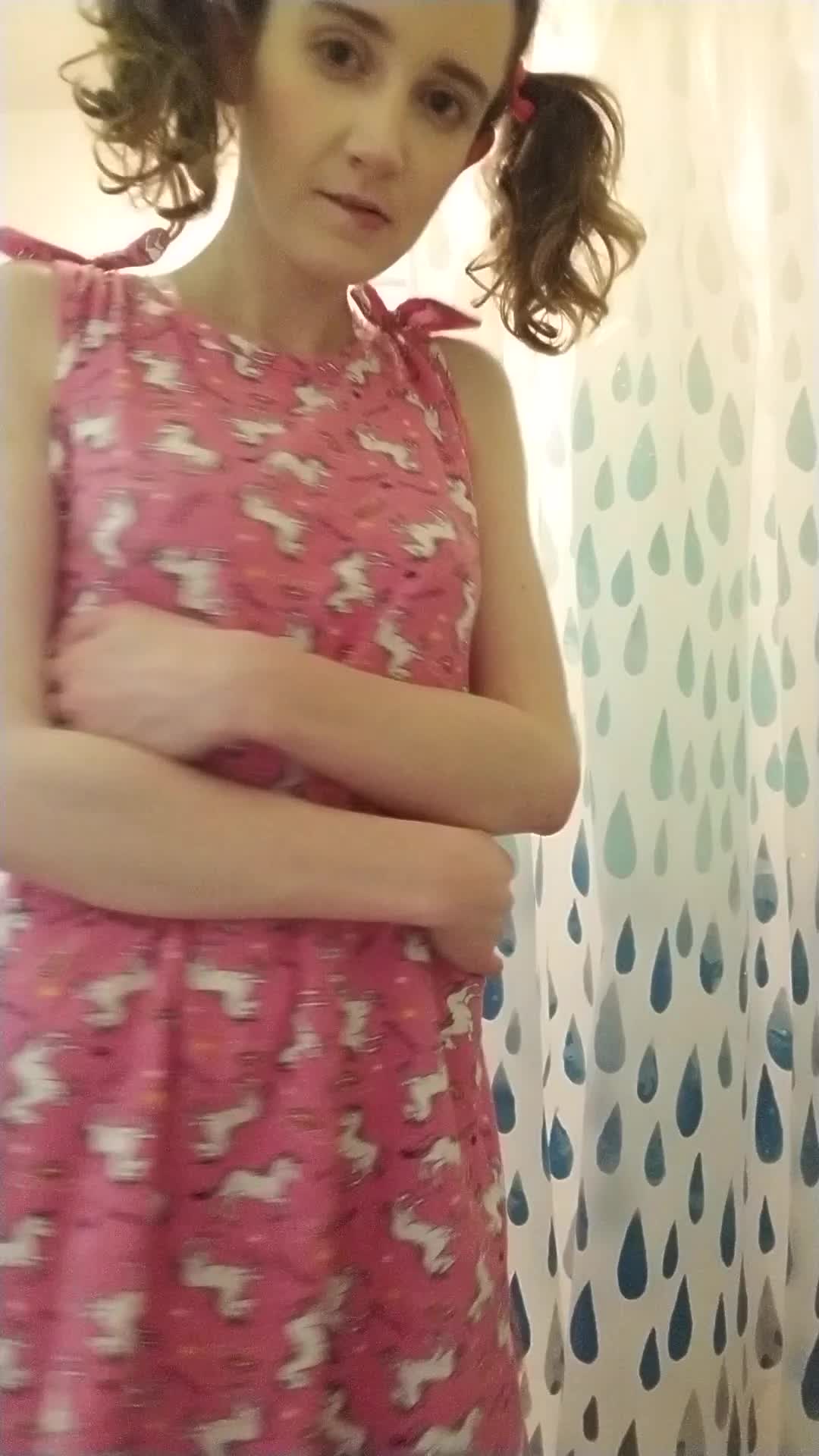 I think i look kinda cute with pigtails!