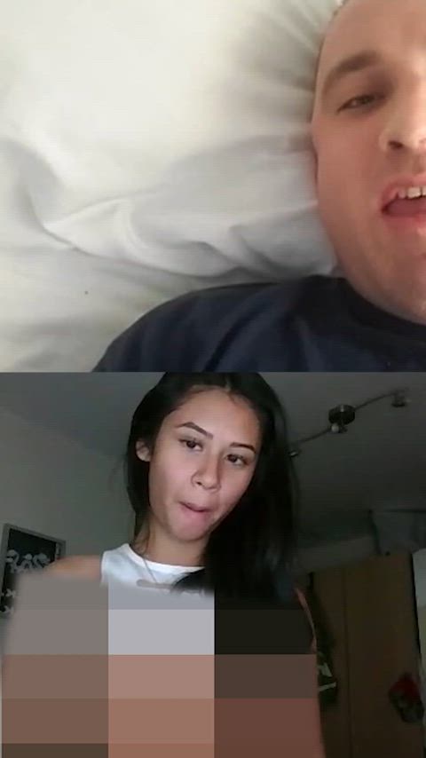 He wants more… I like teasing him