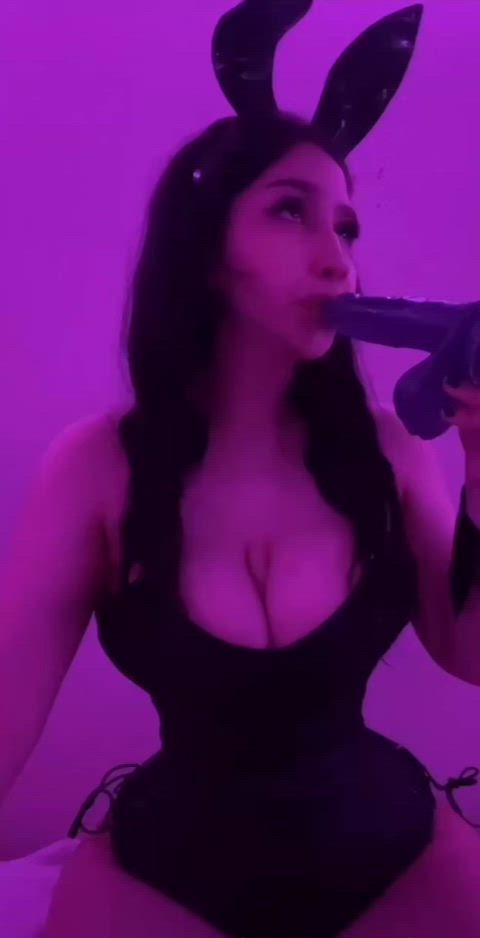 19 Years Old Amateur Big Tits Blowjob Deepthroat Dildo Homemade Latina Spit Teen Porn GIF by populardick