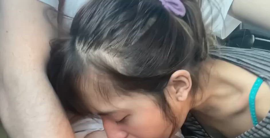 Took him as deep as I possibly could..!