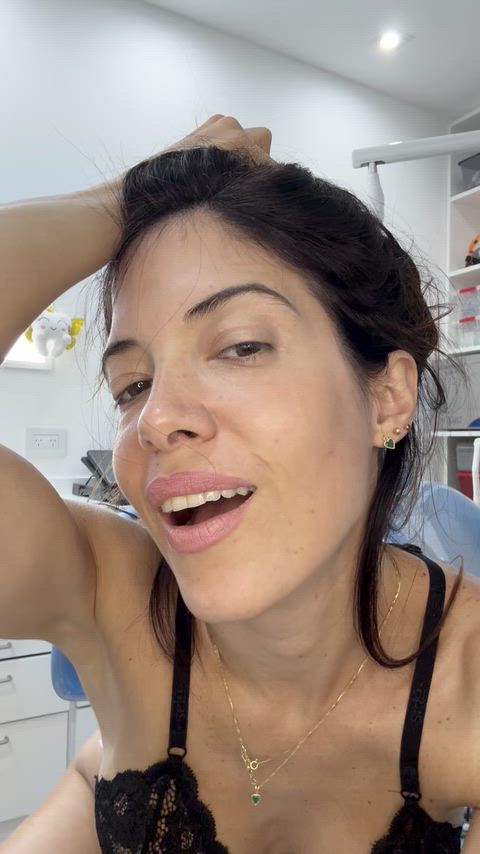 I always tease my patients