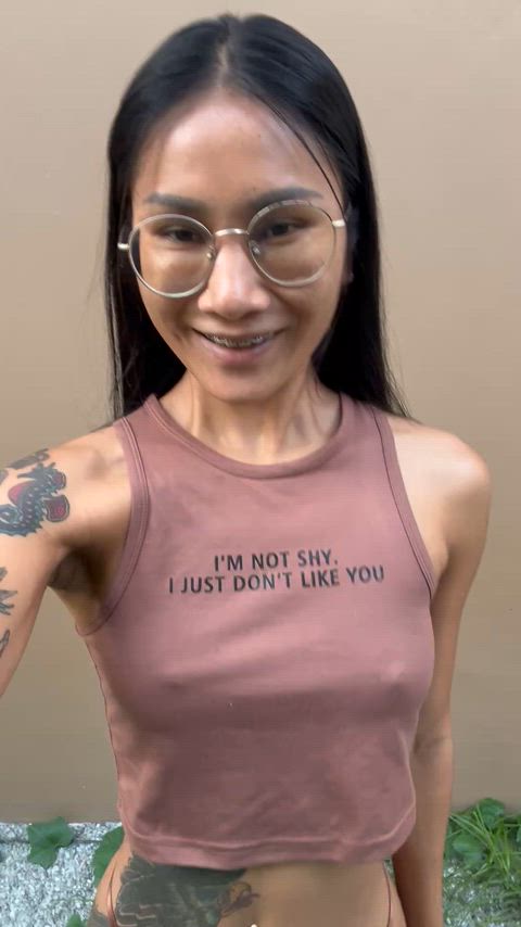 Findest du mein Arsch geil obwohl ich nur 40Kg wiege?