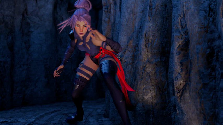 Psylocke infiltrates the Spooky Island cave, intent on finding out the secrets of the island and what's been happening to everyone but she quickly finds out that she hasn't gone unnoticed. | Full Animation on Possession Hub