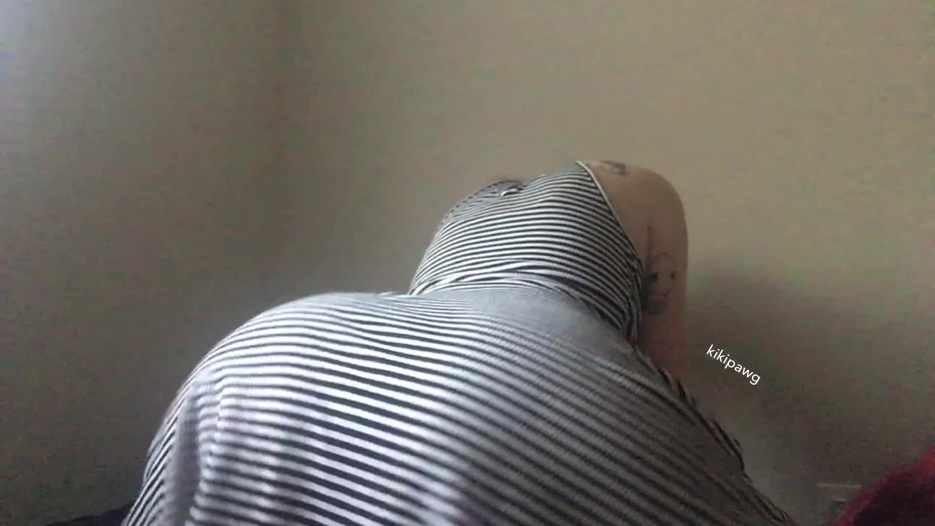 Here's my: Right cheek, left cheek...