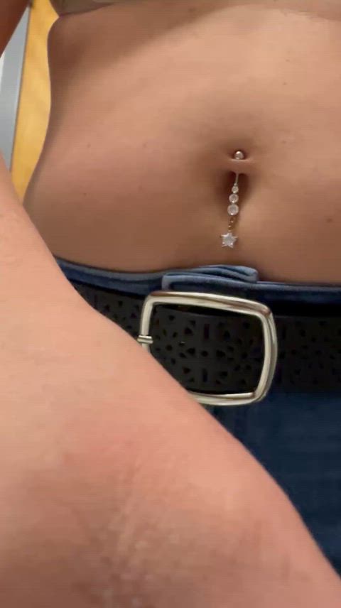 Striptease from the work bathroom. Last time my pussy was shaved bald