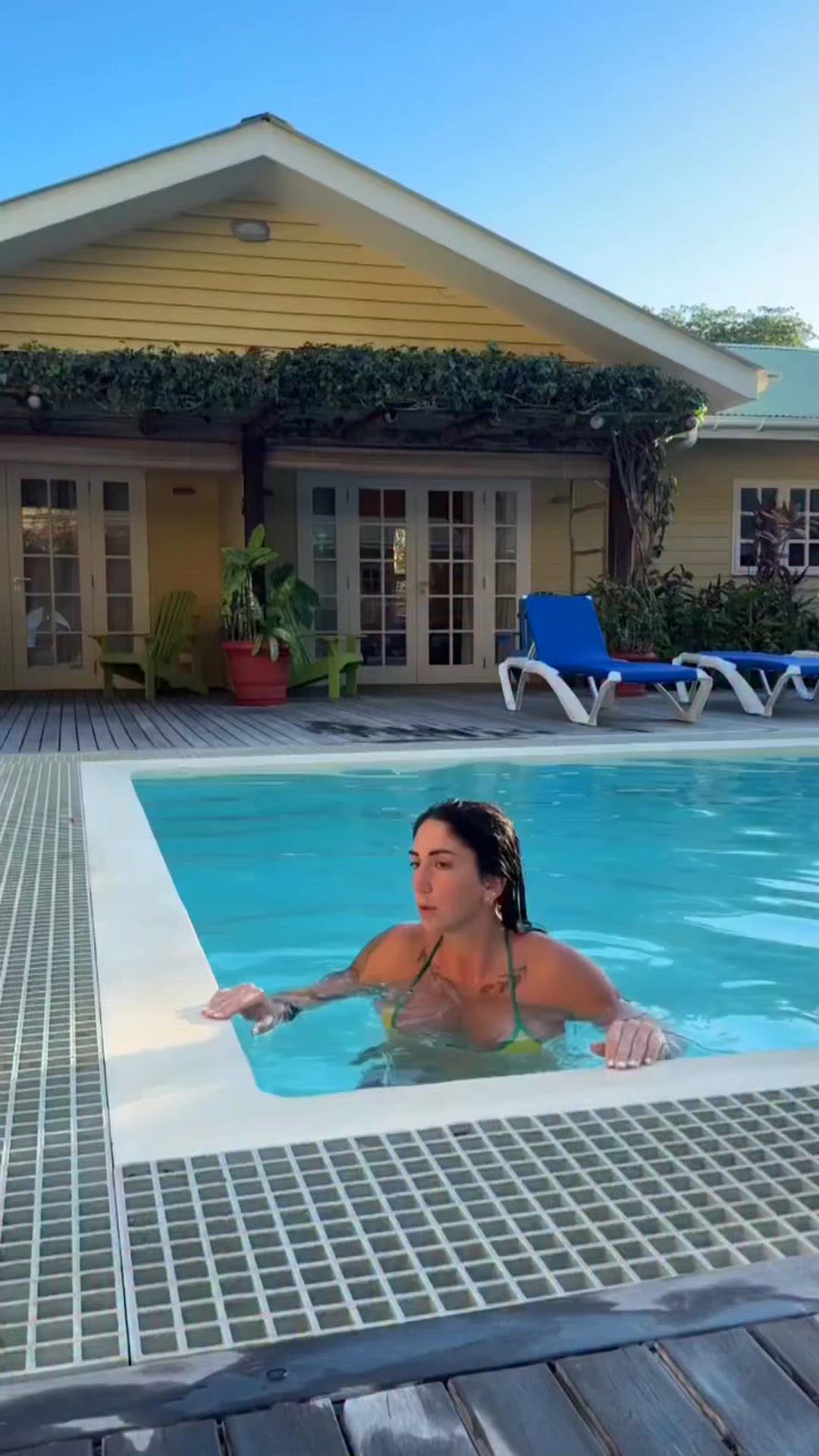 Popping out of the pool