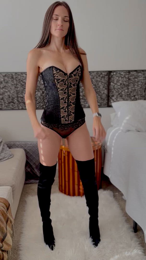 Boots stay on. Understood?