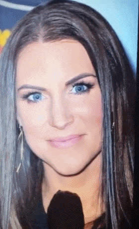 Covered Stephanie McMahon In my dick juice
