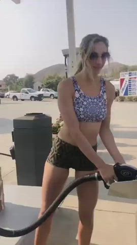 Boobs Caught Dirty Blonde Exhibitionist Flashing Glasses Natural Tits Public Tits Voyeur Porn GIF by populardick