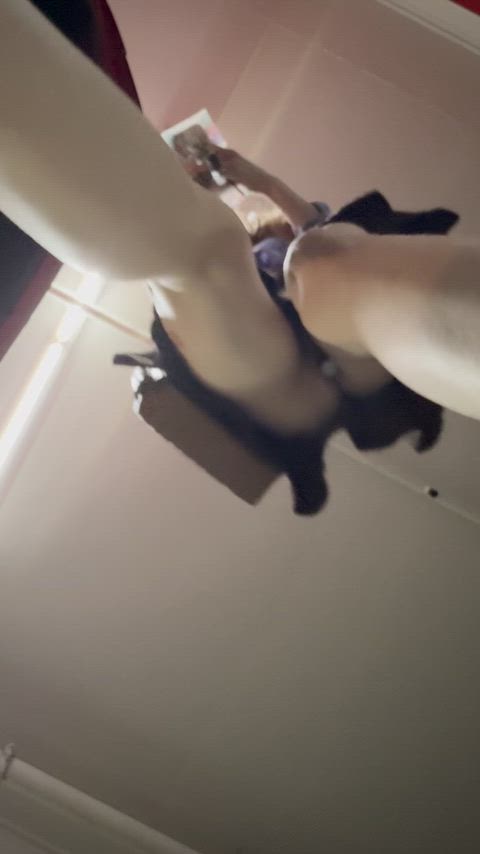 What the floor sees while I'm bent over shopping