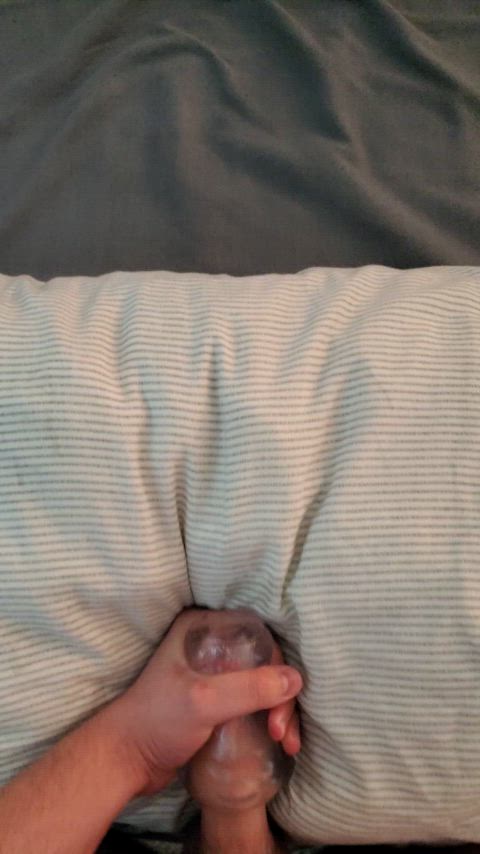 Humping one of my toys to orgasm