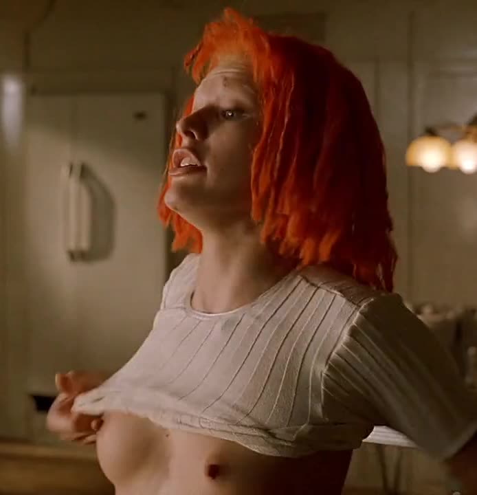 A perfect Milla Jovovich gif
