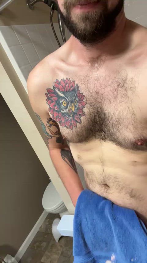 Now that I’m clean, I’m going to make you a mess 34