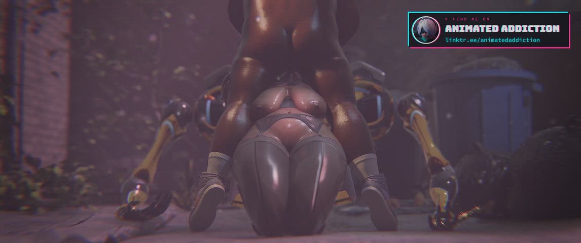 3D Animation Blowjob Cartoon Hardcore NSFW Rough Rule34 SFM Porn GIF by animatedaddiction2