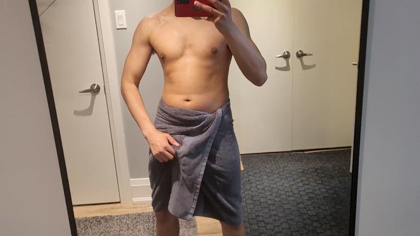 This is how I'd walk around if we shared a house