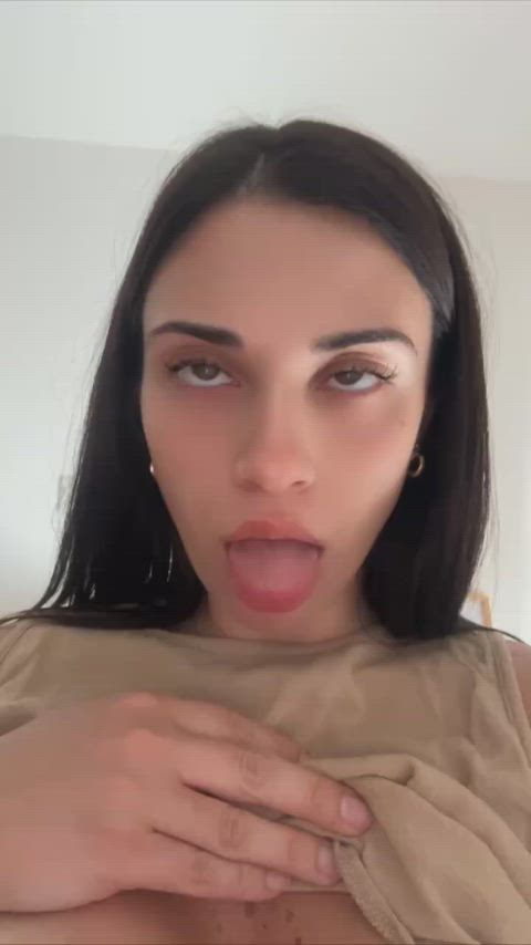 I'm proud of my naughty little tits!