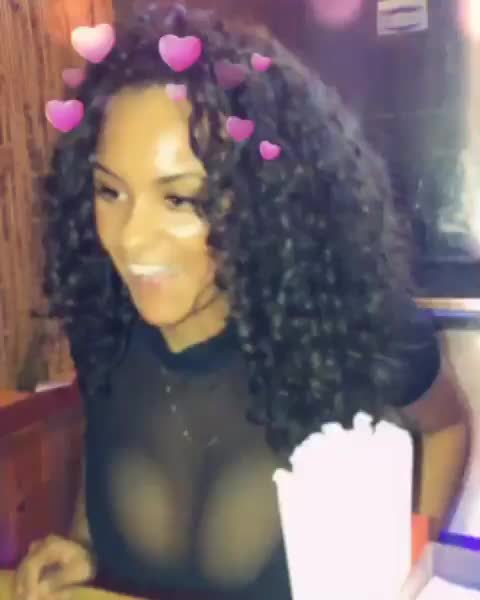 She couldn’t hide those juggs if she wanted to