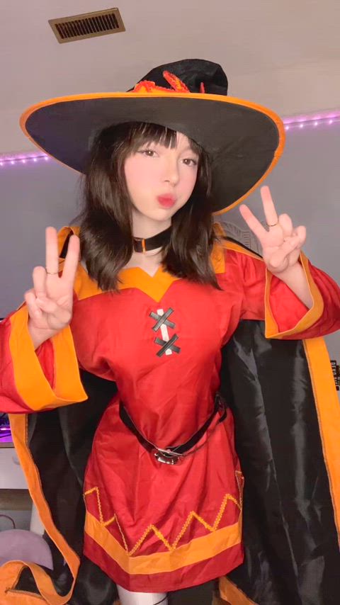 18 Years Old 19 Years Old Barely Legal Cosplay Cute OnlyFans Petite Rule34 Small Tits Teen Porn GIF by miamiaof