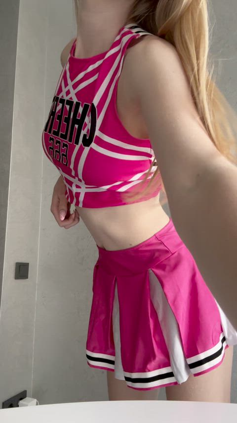I hope I look good in that pink suit
