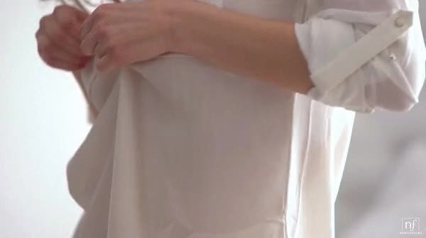 Antonia Sainz Natural Tits Tease Teasing Undressing Porn GIF by mephisto31