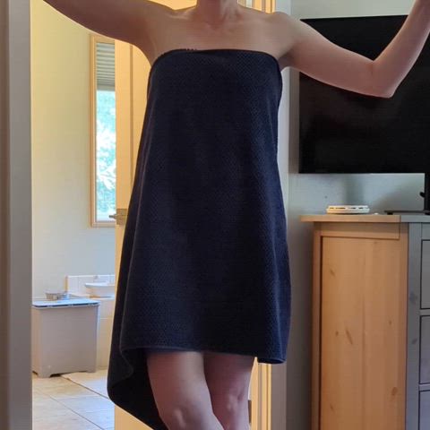 The little boob towel drop is always popular. 44 (f)
