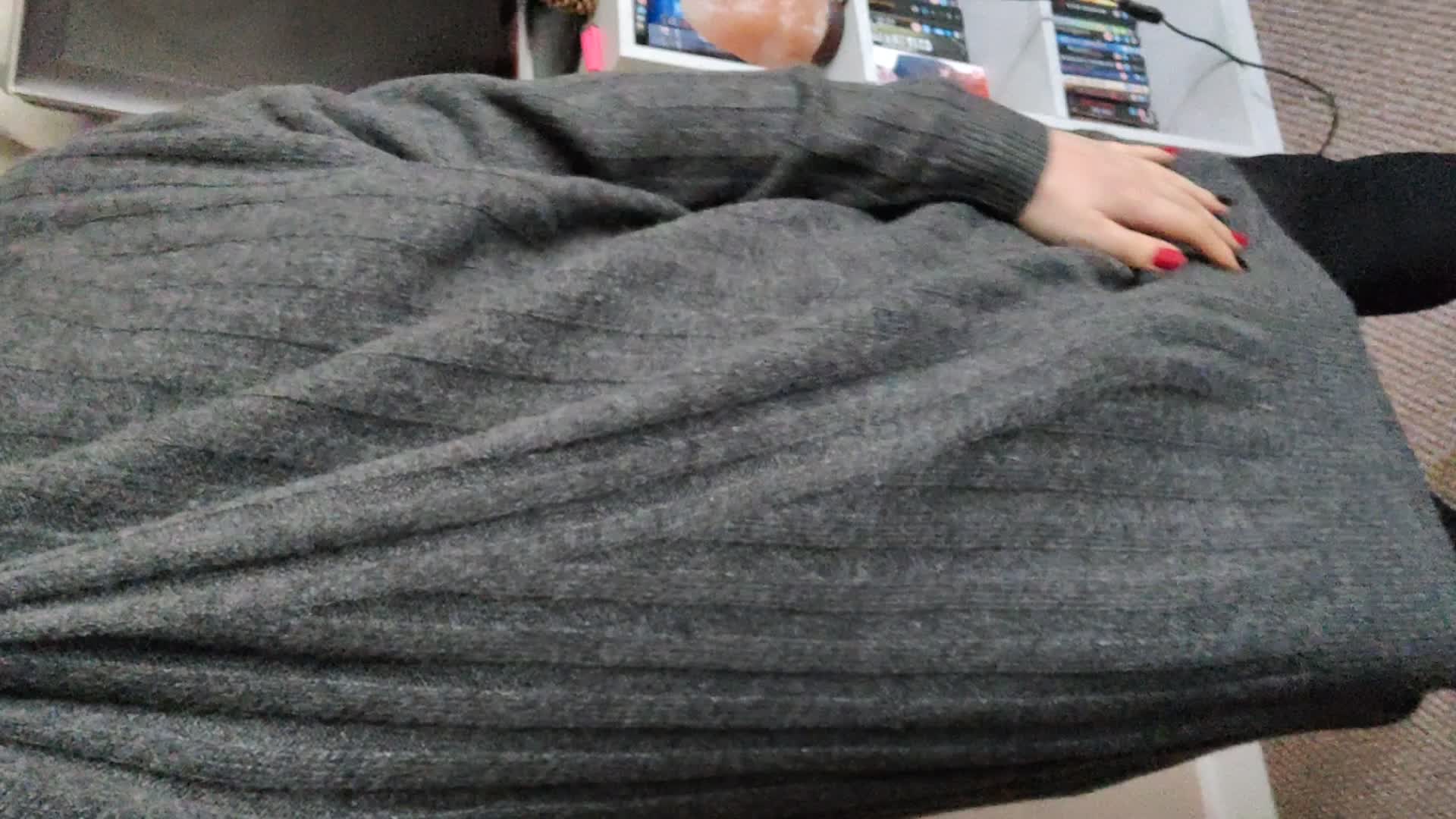 Got a little too hot in my new dress