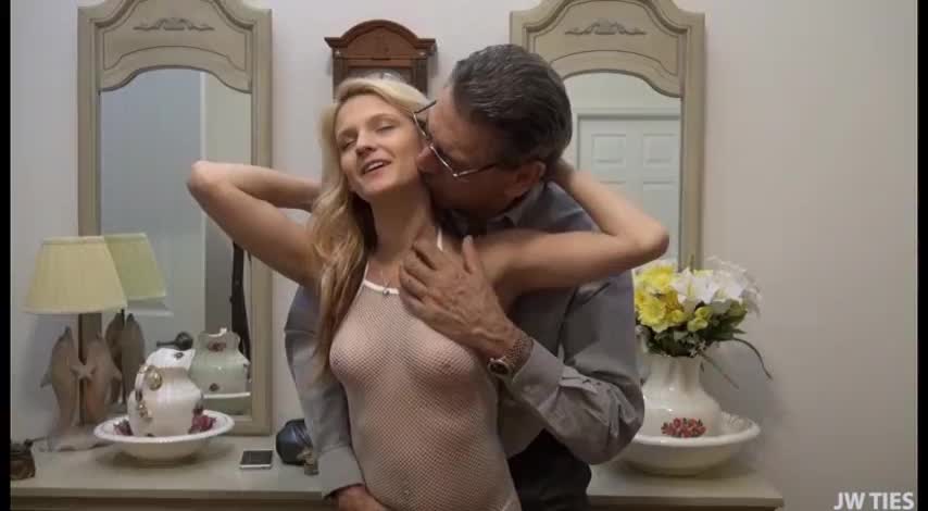 She gave her mouth to a nasty old man