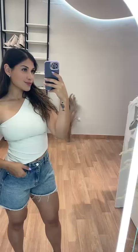 My cute white top