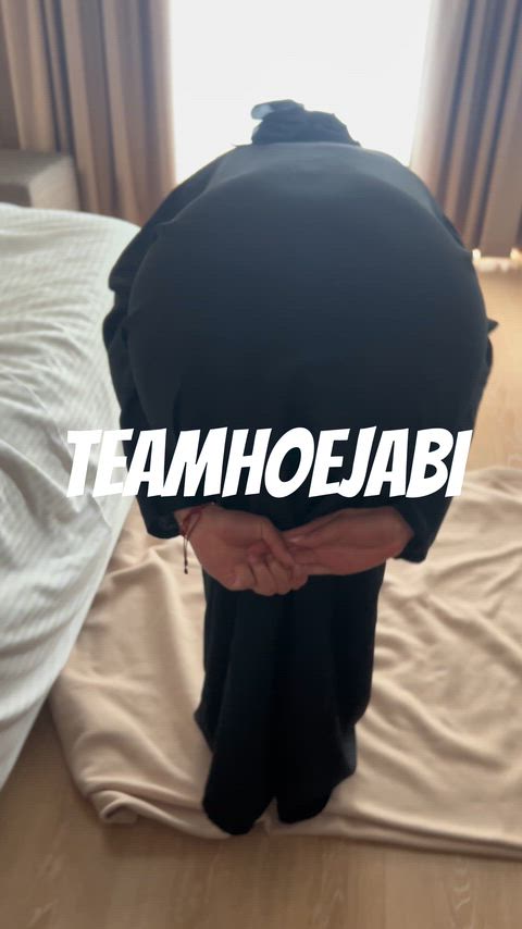 Ur submissive hijabi wife will do anything to please u