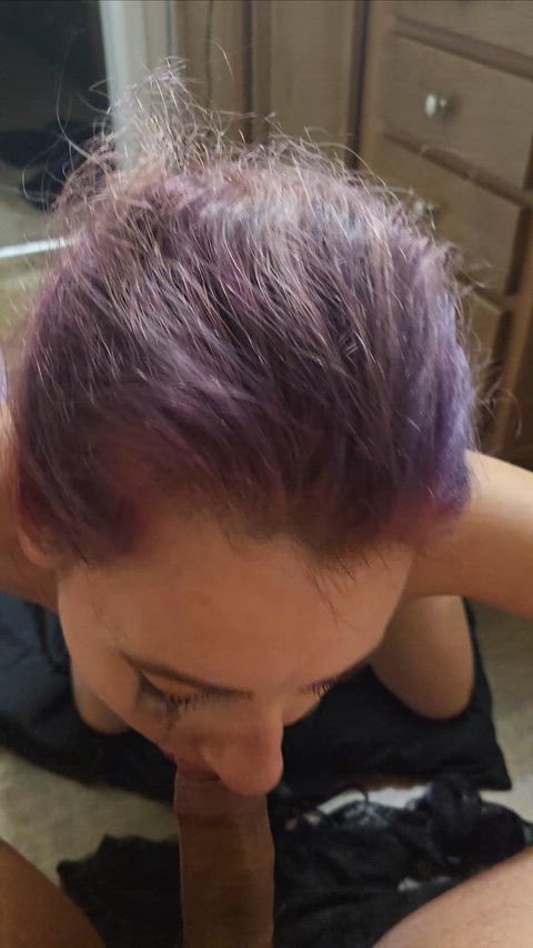 I do my best work on my knees 😈😈