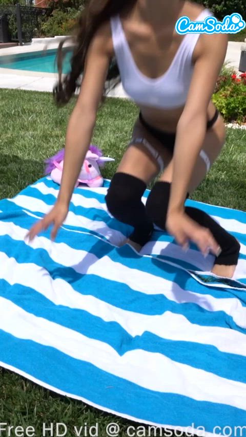 Amateur Asian Masturbating Orgasm Outdoor Petite Pussy Small Tits Squirting Teen Porn GIF by camsoda