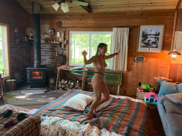 Cannot be bothered to put clothes on