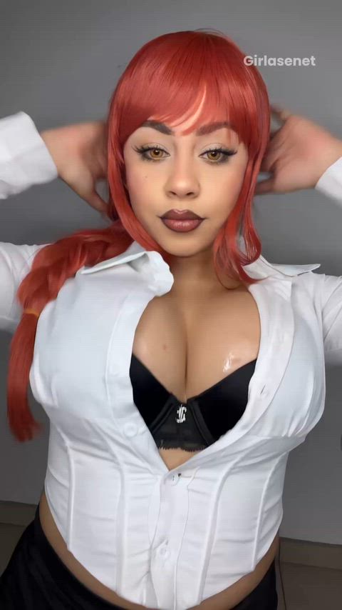 Makima tits bounce really well (girlasenet)