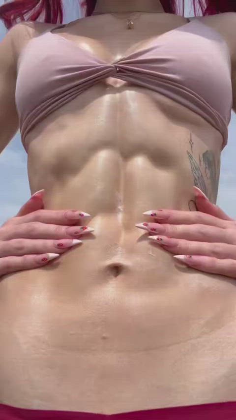 Body Muscles Muscular Girl Porn GIF by kekz99