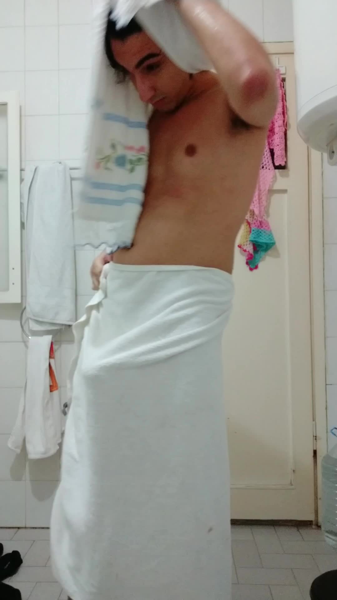 How about an after shower blowjob?