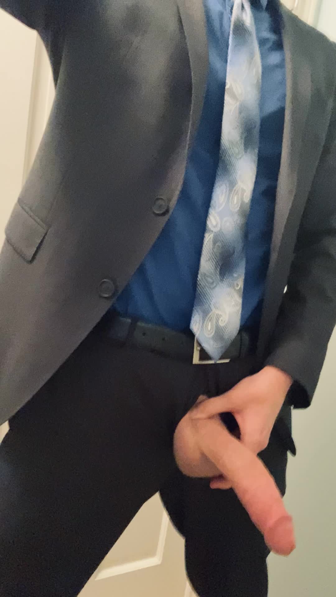 Suited up for some hard work