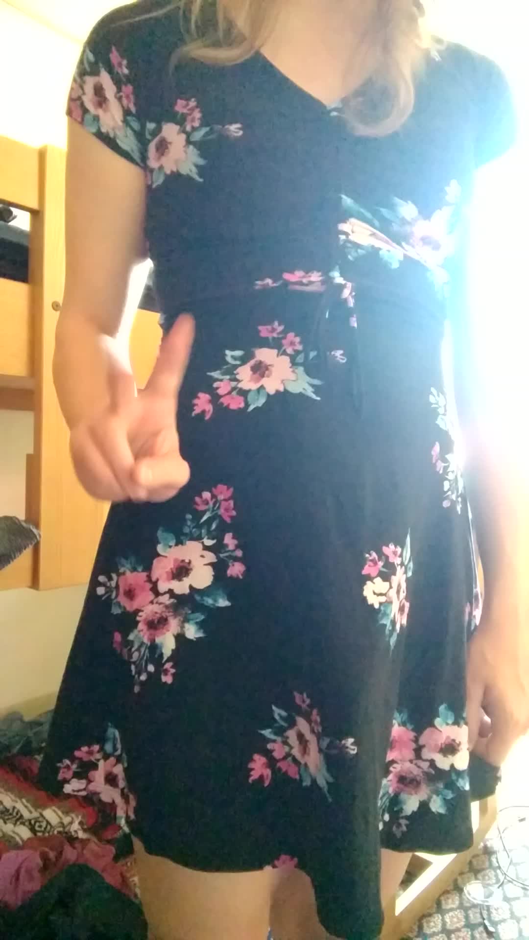 Wanna See Under My Dress?
