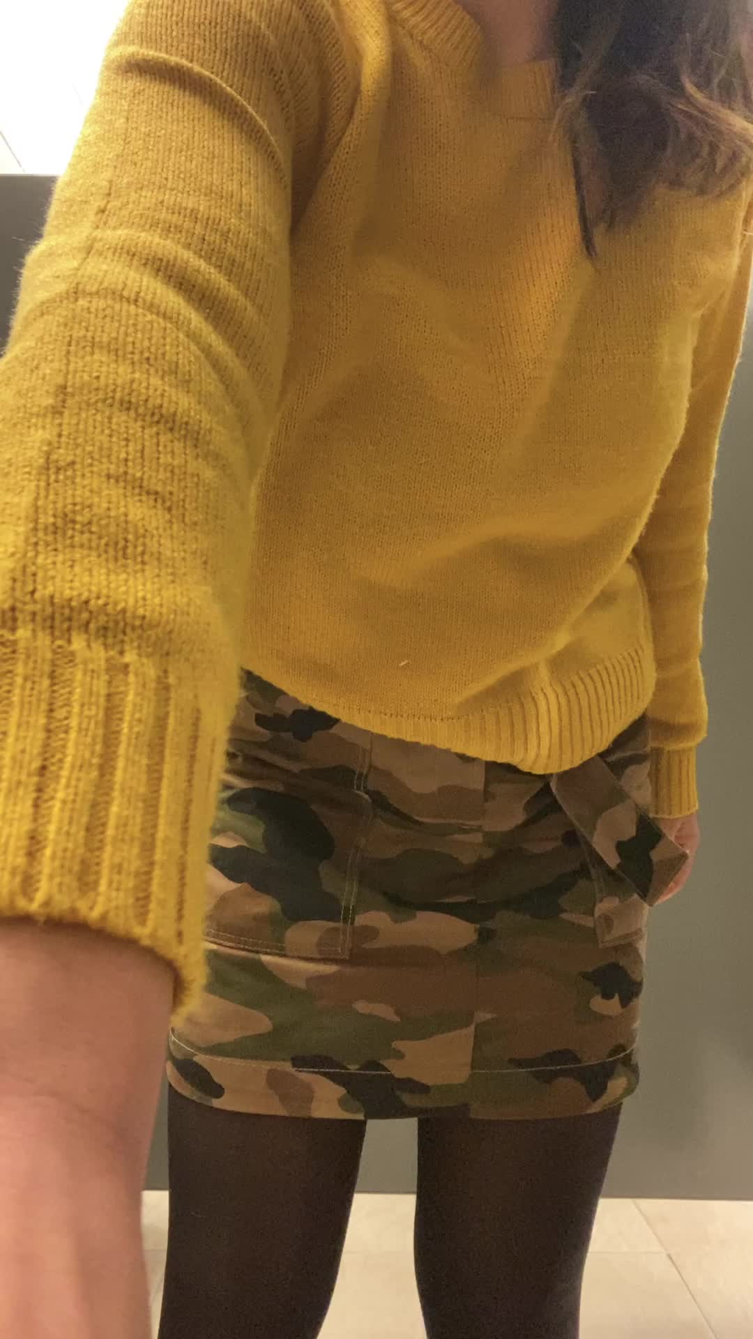 Drops her boobs and shows more