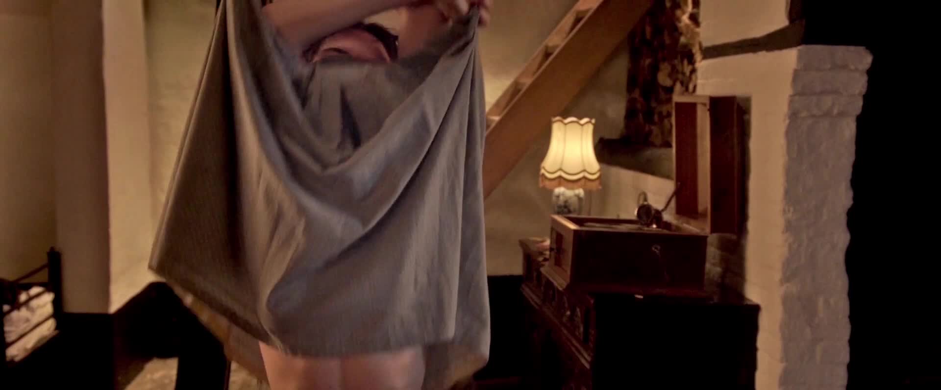 Lily James Nude - The Exception