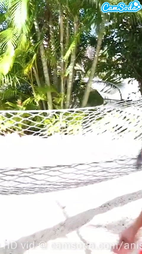 Busty Oiled Up Latina Gets Fucked Hard In The Backyard