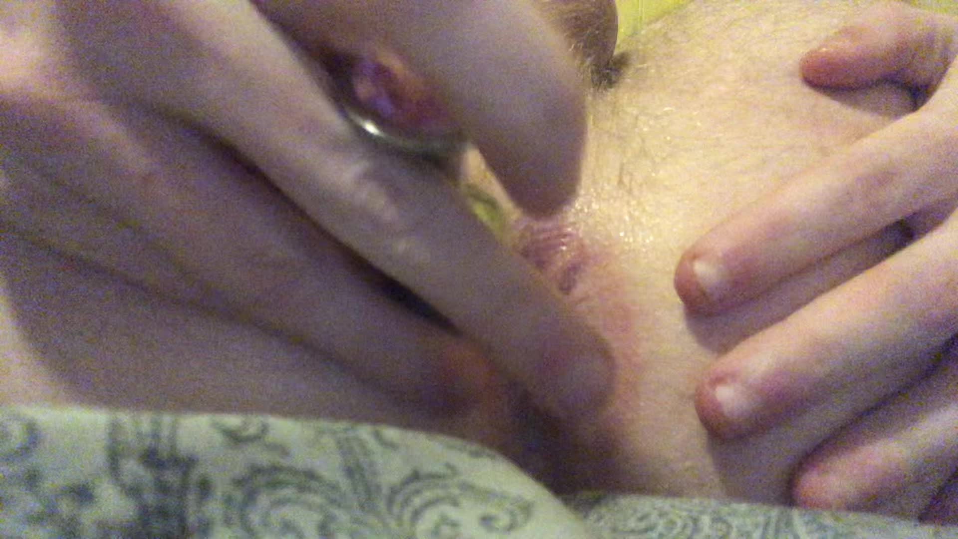 Pushing it in and then pushing it out