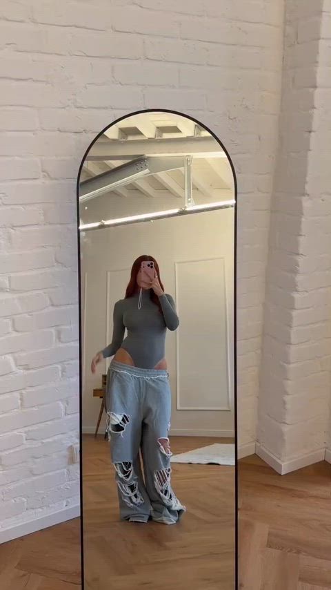 19honeysuckle Amateur Big Tits Boobs Curvy Redhead cumslut flexing r/sph tattedphysique Porn GIF by obscyraelle