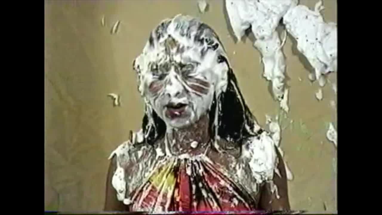 Former Miss Missouri winner Natalie gets green slimed while hosting