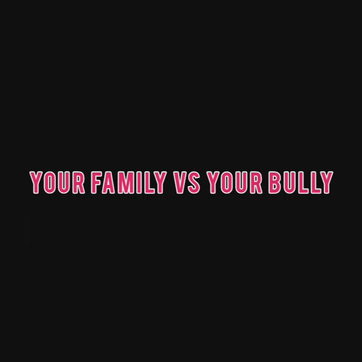 Yes Son.I had a really Deep and Intense talk with your Bully.