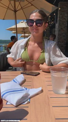 Amateur Boobs Exhibitionist Exposed Flashing Public Tits Titty Drop Porn GIF by duromami