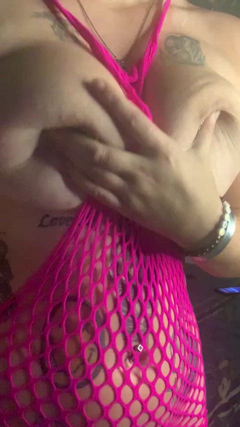 Think you could resist my phat tits baby