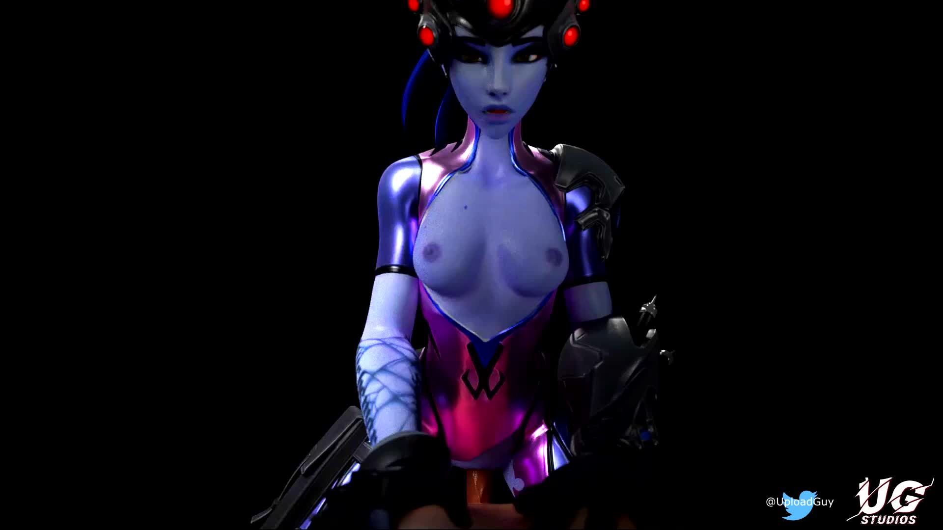 Widowmaker Riding POV animated