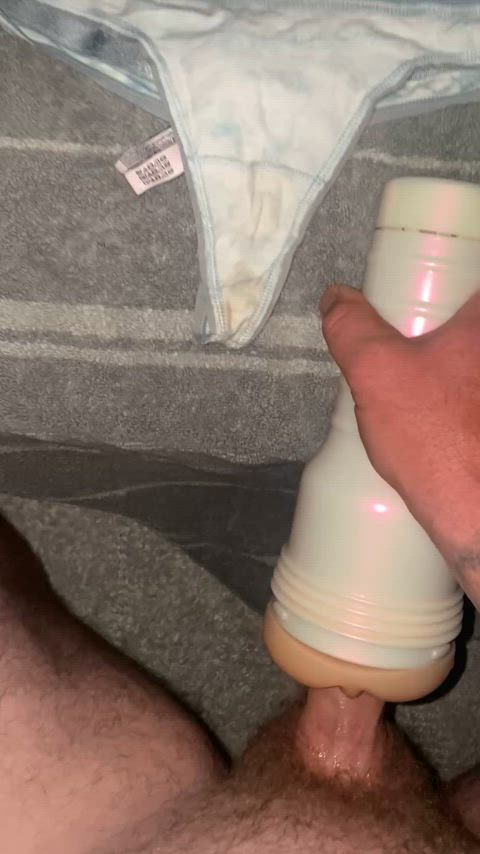 I love using it to cum all over her used panties