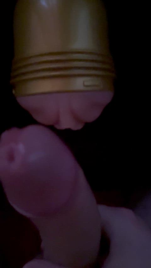 [Simple fleshlight] imagine this is your pussy