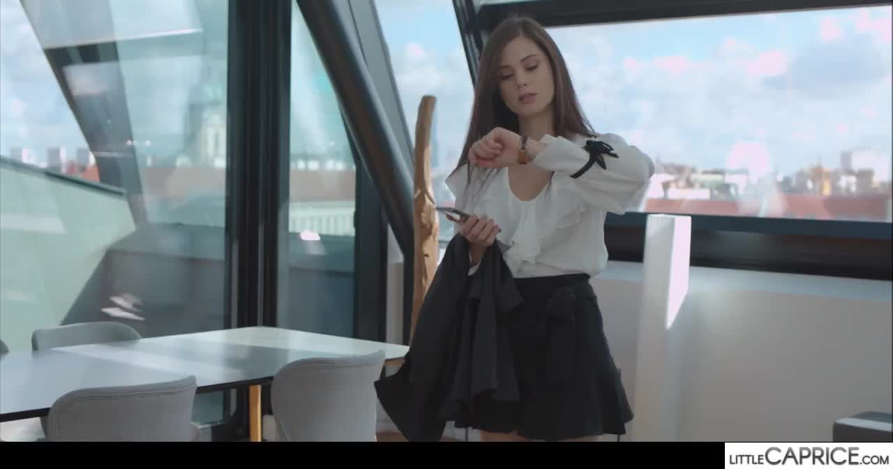 The maid has some great jiggle
